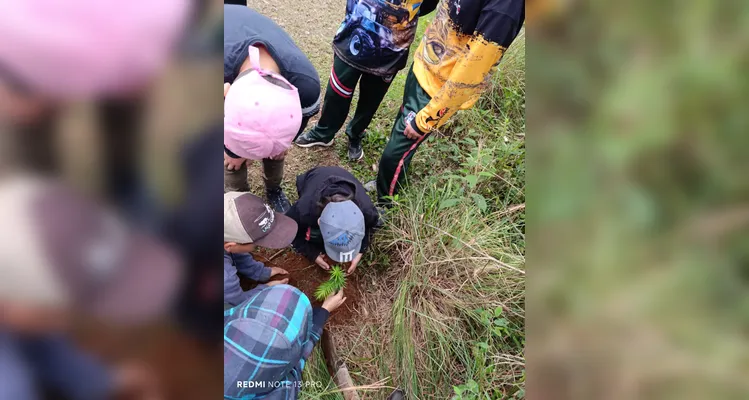 Veja os registros do amplo trabalho ambiental realizado pelos educandos.