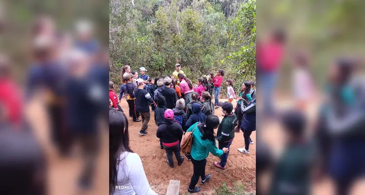 Veja os registros do amplo trabalho ambiental realizado pelos educandos.
