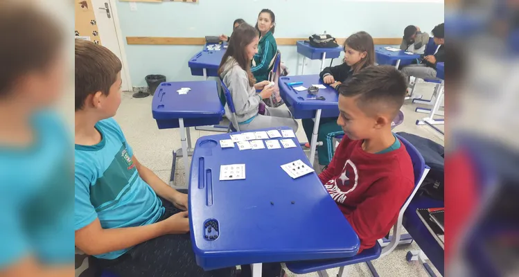 Valores competitivos também foram aplicados em sala de aula.