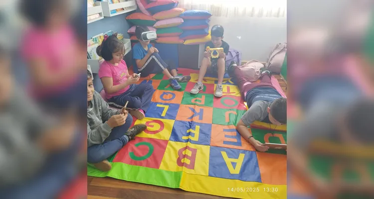 Veja registros das ações em casa e na instituição de ensino sobre a proposta da videoaula.