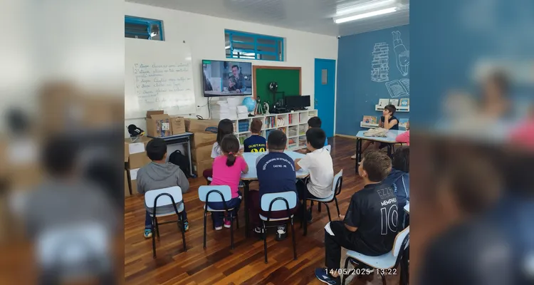 Veja registros das ações em casa e na instituição de ensino sobre a proposta da videoaula.