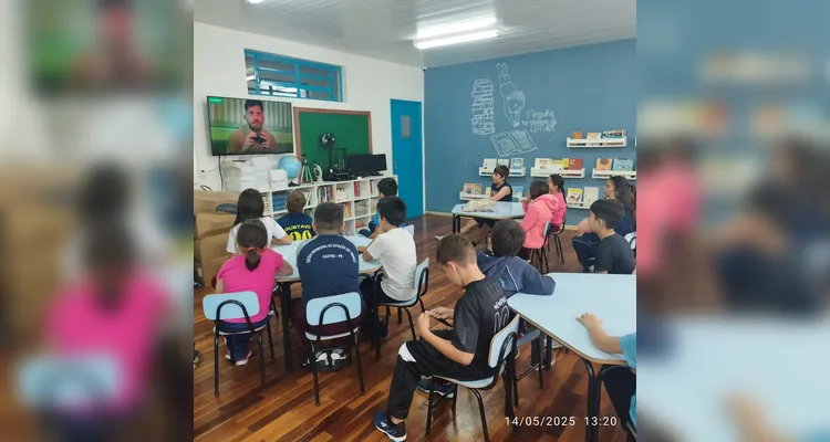 Veja registros das ações em casa e na instituição de ensino sobre a proposta da videoaula.