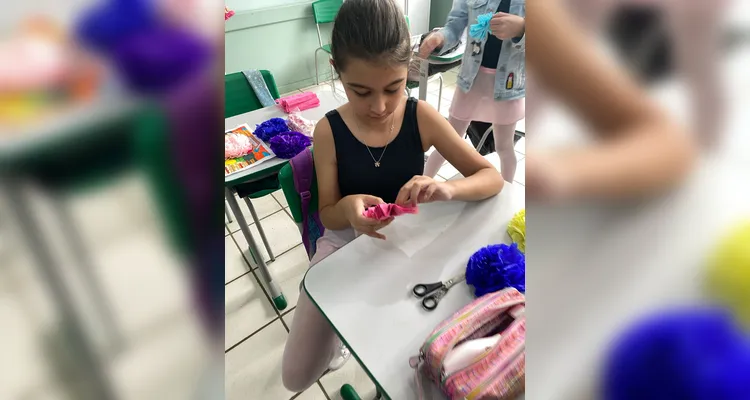 Veja os registros do trabalho dos alunos em sala de aula.