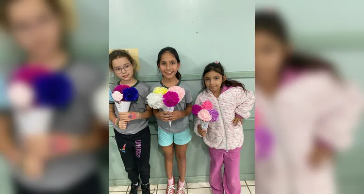 Veja os registros do trabalho dos alunos em sala de aula.