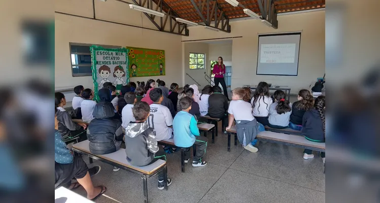 Veja os registros do amplo e diversificado trabalho dos educandos.