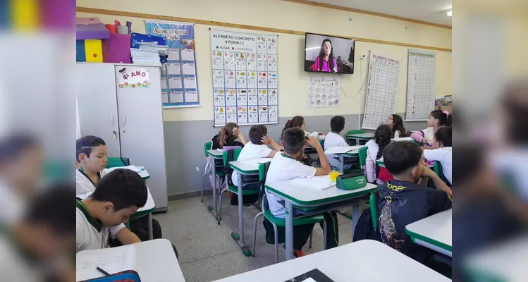 Veja os registros do amplo e diversificado trabalho dos educandos.