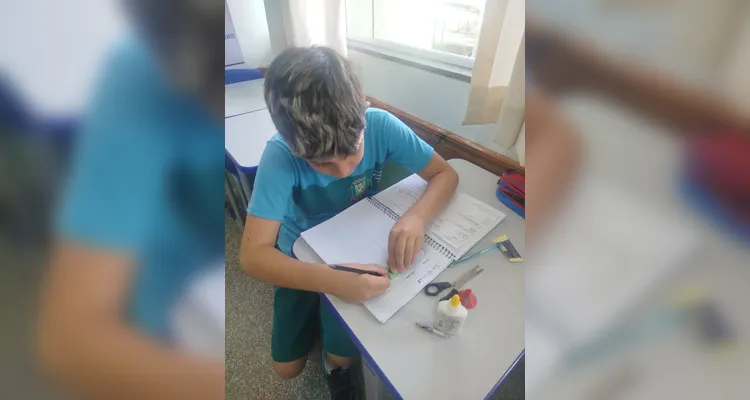 Veja os registros da dinâmica em sala de aula.