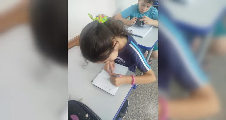 Veja os registros da dinâmica em sala de aula.