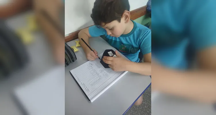 Veja os registros da dinâmica em sala de aula.