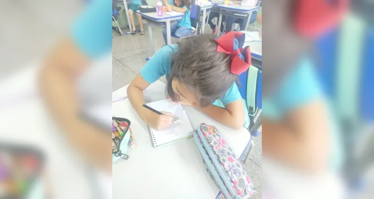 Veja os registros da dinâmica em sala de aula.