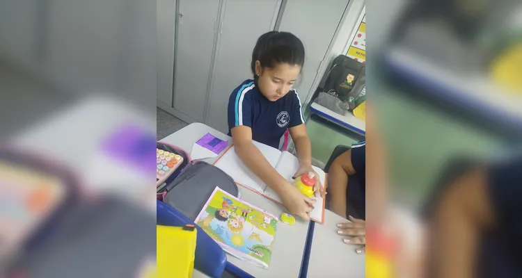 Veja os registros da dinâmica em sala de aula.