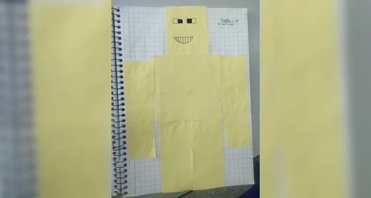 Veja os registros da dinâmica em sala de aula.