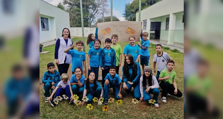 Trabalho teve produção e engajamento dos educandos.