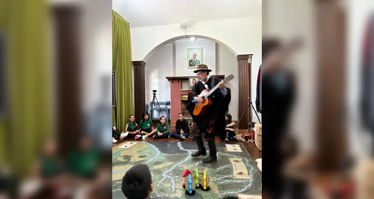 Estudantes compartilharam diversificados momentos de resgate histórico e cultural.