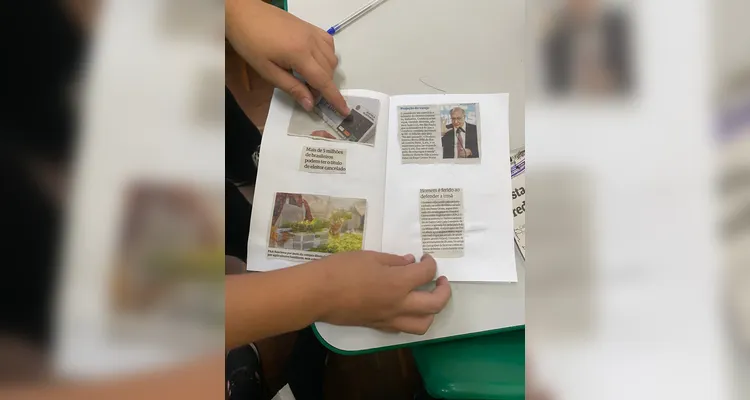 Confira como foi o trabalho e como ficaram as produções em sala de aula.