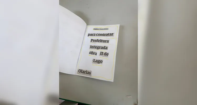 Confira como foi o trabalho e como ficaram as produções em sala de aula.