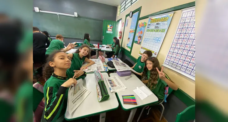 Confira como foi o trabalho e como ficaram as produções em sala de aula.