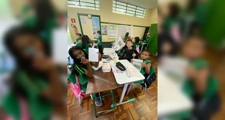 Confira como foi o trabalho e como ficaram as produções em sala de aula.