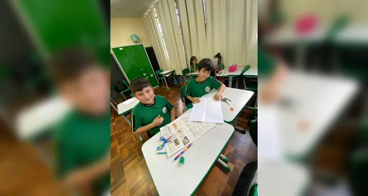 Confira como foi o trabalho e como ficaram as produções em sala de aula.