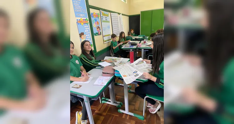 Confira como foi o trabalho e como ficaram as produções em sala de aula.
