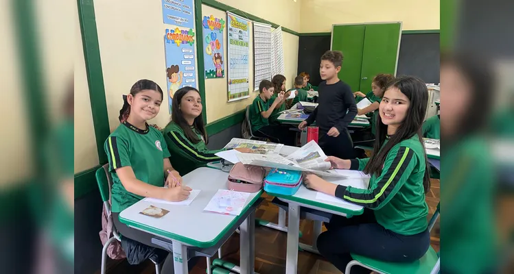Confira como foi o trabalho e como ficaram as produções em sala de aula.