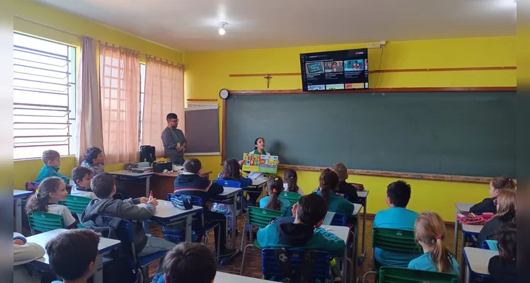 Veja os registros da dinâmica em sala de aula.