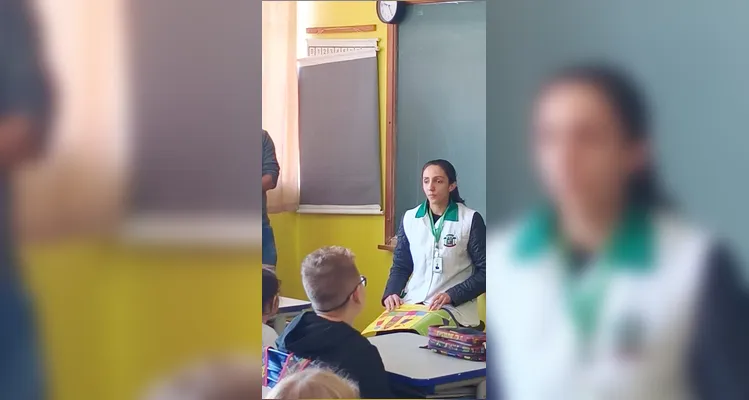 Veja os registros da dinâmica em sala de aula.