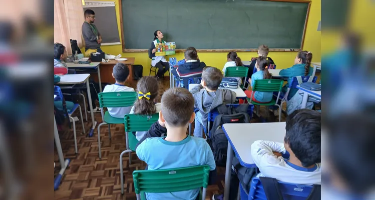 Veja os registros da dinâmica em sala de aula.