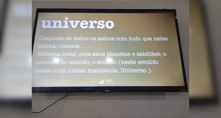 Diversos momentos, teóricos e práticos, foram aplicados na 'aula astronômica'.