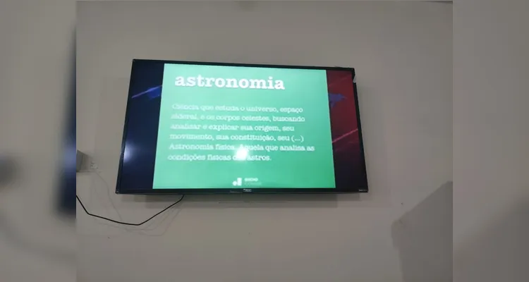 Diversos momentos, teóricos e práticos, foram aplicados na 'aula astronômica'.