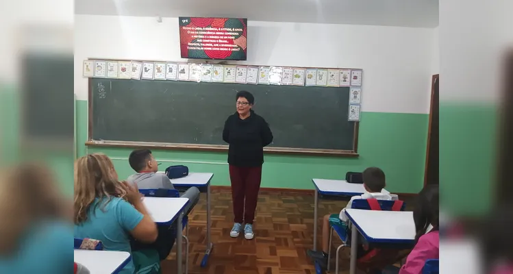 Diversificados tópicos foram abordados em sala de aula.