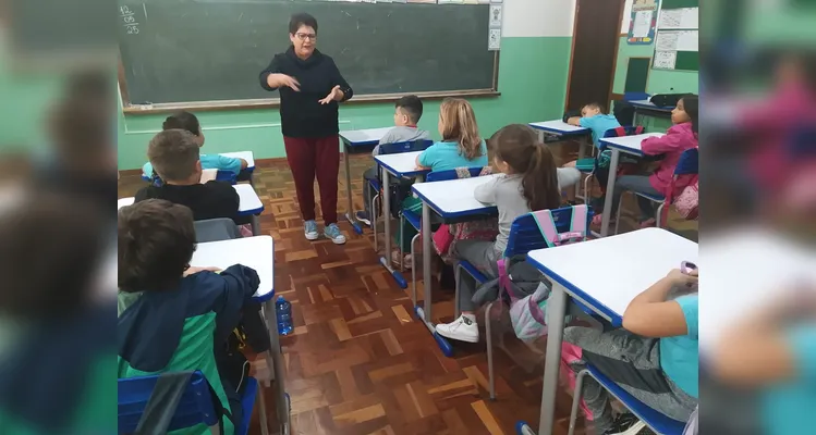 Diversificados tópicos foram abordados em sala de aula.