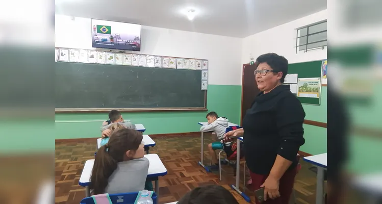 Diversificados tópicos foram abordados em sala de aula.