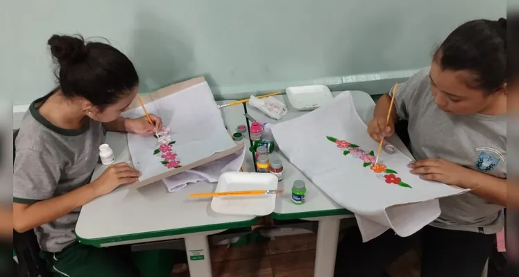 Confira os registros do amplo trabalho em sala de aula.