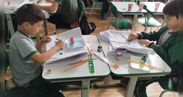 Confira os registros do amplo trabalho em sala de aula.
