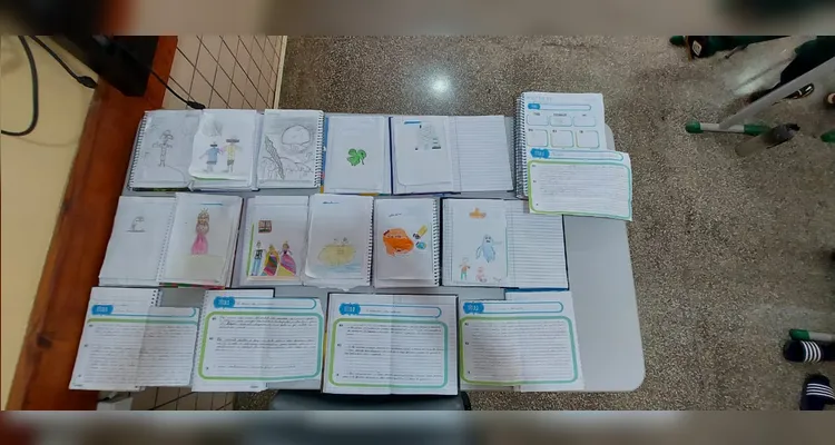 Confira os registros do amplo trabalho em sala de aula.