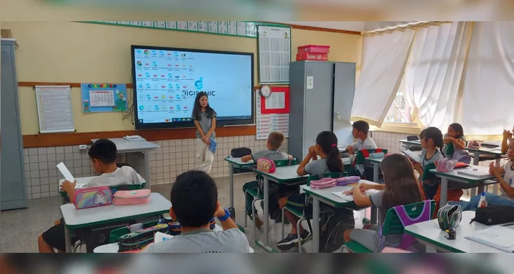Confira os registros do amplo trabalho em sala de aula.