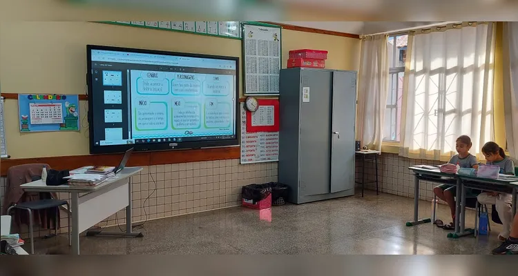Confira os registros do amplo trabalho em sala de aula.