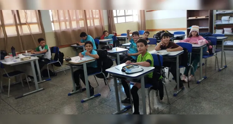 Dinâmica trouxe interesse e engajamento da turma.