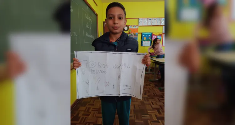 Veja os principais registros do trabalho em sala.