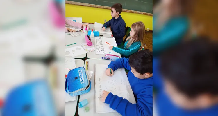Veja os principais registros do trabalho em sala.