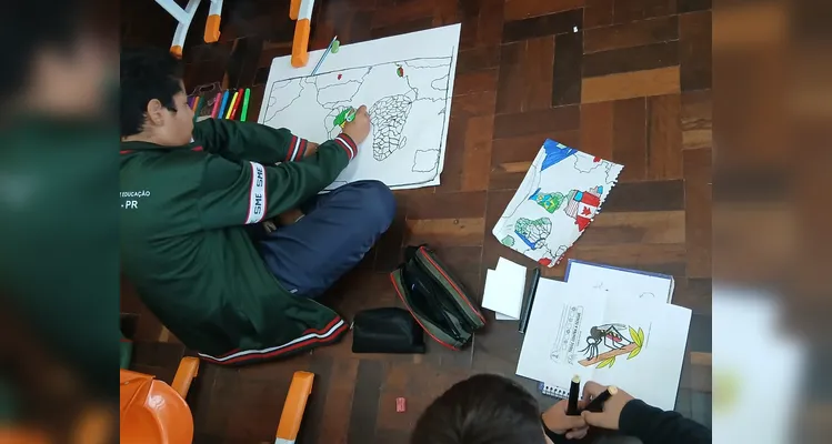 Trabalho em sala e em casa permitiu entendimento sobre importância do combate.