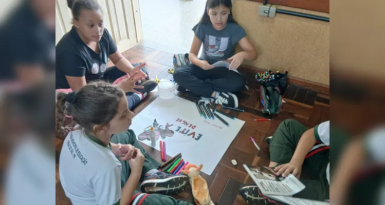 Trabalho em sala e em casa permitiu entendimento sobre importância do combate.