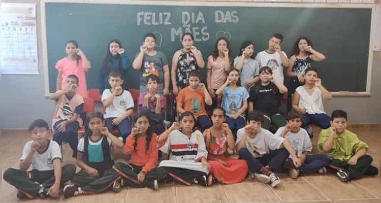 Confira os registros do trabalho em sala de aula.