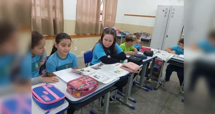 Educandos puderam extrair importantes tópicos da produção audiovisual.