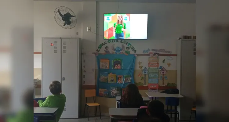 Educandos puderam extrair importantes tópicos da produção audiovisual.