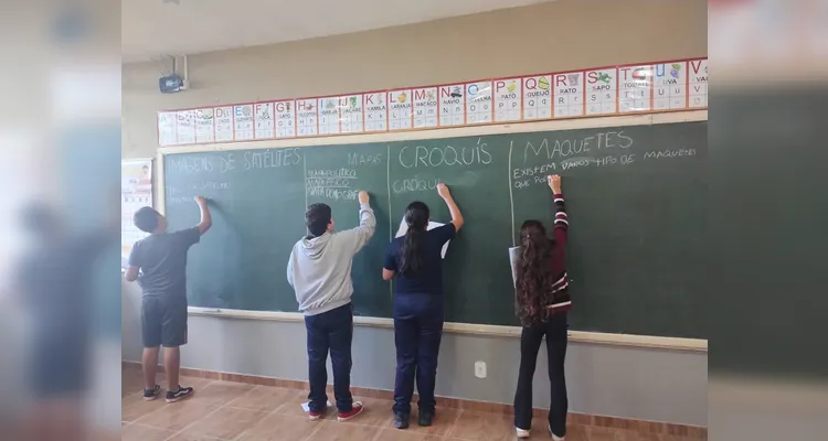 Proposta teve amplas e diversificadas dinâmicas em sala de aula.