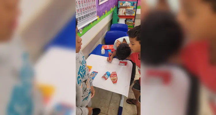 Produção e 'degustação' permitiram que educandos entendessem mais do tema trabalhado.