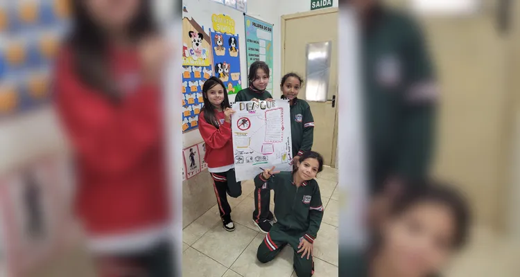 Educandos puderam unir teoria e prática em ação conscientizante.
