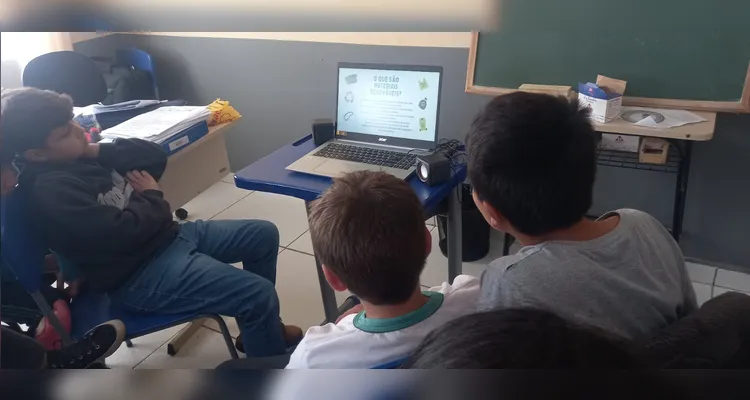Estudantes vêm se movimentando em ações sustentáveis.